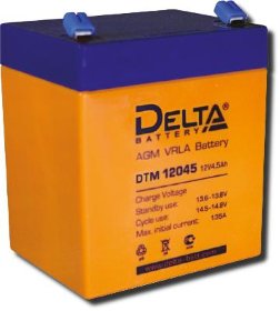 Delta DTM 12045 Аккумулятор герметичный свинцово-кислотный